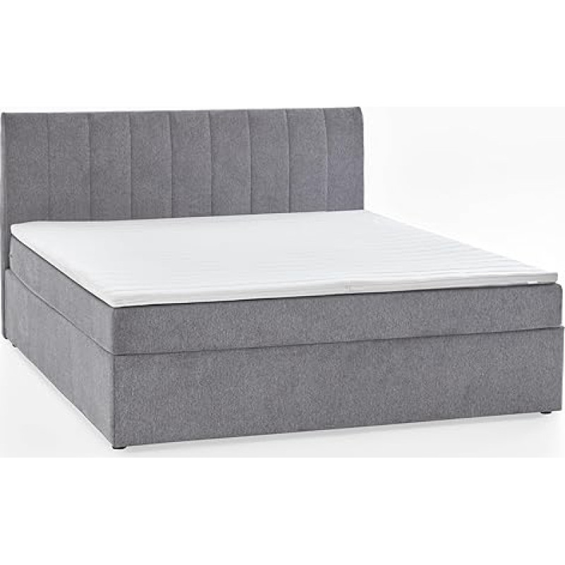 Atlantic Home Collection ALVA Box Bed with Spring Mattress and Topper