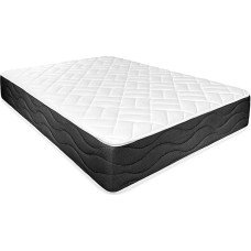Somnia Descanso - Bombay Reversible Memory Foam Mattress - Ergonomic - Optimum Comfort and Hardness - Thickness 25 cm, Anti-Dust Mite, Antibacterial and Hypoallergenic, 80 x 180 cm
