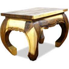 Asian Opium Table, Coffee Table, Handmade Thai furniture, Stool, Plant Stand, Side Table (Natural Colour)