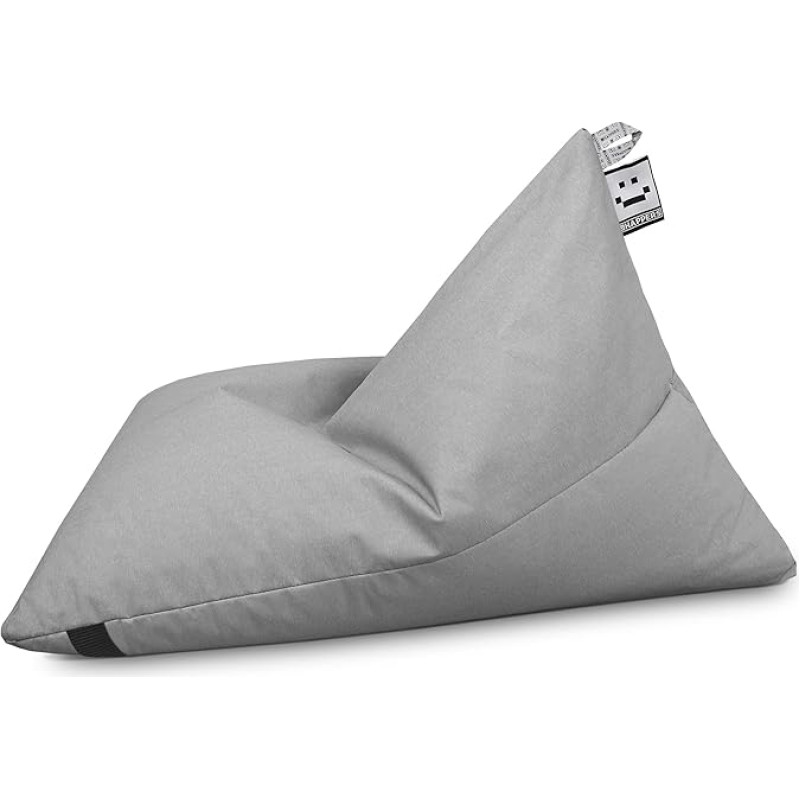 HAPPERS To-Go Outdoor Light Grey with Filling