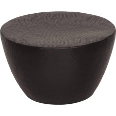 vidaXL Coffee Table, Sofa Table for Living Room, Living Room Table with Lots of Space, Side Table, Coffee Table, Tea Table, Aluminium, Hammered Black