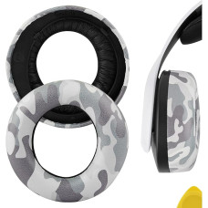 Geekria QuickFit asenduskõrvaklapid, mis ühilduvad Sony PlayStation 5 Pulse 3D PS5 juhtmevabade kõrvaklappidega (Camo)