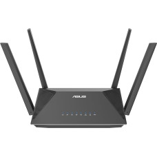 ASUS RT-AX52 (AX1800) Dual Band WiFi 6 ruuter Laiendatav Instant Guard, vanemliku kontrolli programmeerimine, integreeritud VPN, AiMesh-ühilduvusega
