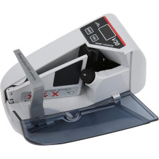 Money Counter, 7.3 x 2.8 x 4 Inch Mini Portable Handy Banknote Cash Counter, Count 600 Banknotes/Min, for Mobile Phone Banknote Counter with Multiple Currencies (EU Plug)