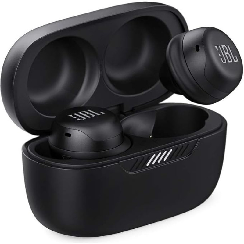 JBL Live Free NC+ TWS Wireless In-Ear Headphones with Noise Cancelling, Blue, up to 21 Hours Battery Life, Includes Charging Box