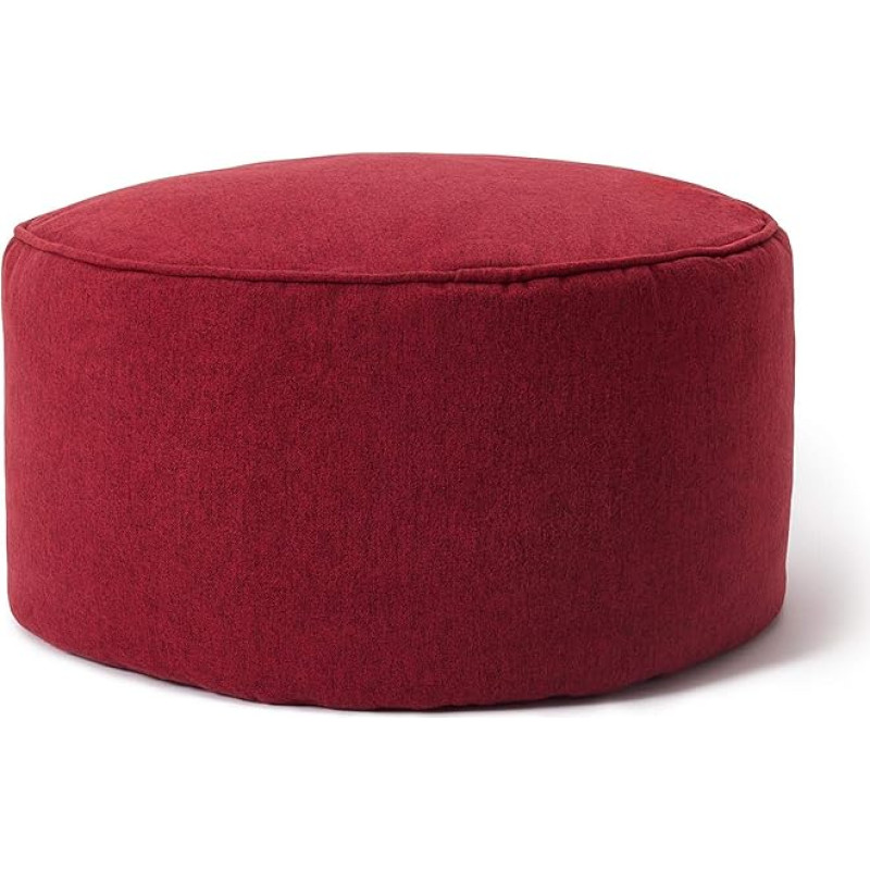 Lumaland Comfort Line Indoor Bean Bag Chair, Seat Cushion, Available in Many Sizes and Colours