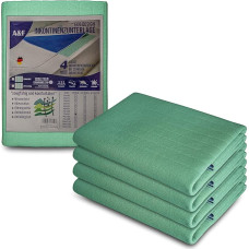 A&F Incontinence pad 75 x 90 (pack of 4) 4 layers up to 26280 ml/m² absorbent pad washable incontinence pad washable mattress pad for baby bed and cot