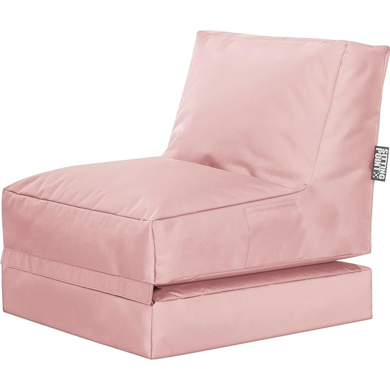Sitting Point Scuba Twist Bean Bag Dusky Rose