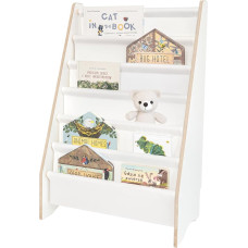 MAMOI Bookcase for Children, Book Box for Children's Room, Book Shelf, Wall Shelf, Children's Bookcase, Wooden Bookcase, Children's Furniture for Small Children