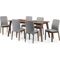 Julian Bowen Berkeley Walnut Dining Table