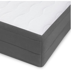 Mister Sandman Matratze 120x200, Kaltschaummatratze, Matratze atmungsaktiv, Matratze H2 H3, 2in1 Härtegrad, 7 Liegezonen, 17 cm hoch, Kaltschaummatratze, Versand als Rollmatratze