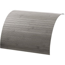 DE-COmmerce® Bamboo Steel Couch Shelf 50 x 70 cm, Sofa Tray, Couch Tray, Armrest, Drink Holder, Flex Shelf