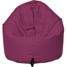 MB MILLINDABAG 2-in-1 Bean Bag for Children, Teenagers and Adults, Beanbag Armchair Cushion, Indoor & Outdoor, Gaming Suitable & Pre-Filled Seat Cushion, Floor Cushion (Wine Red, Diameter: 125 cm)
