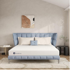 Avenco Matratze 180x200,7 Zonen Kaltschaummatratze，Bezug Waschbar Komfortschaummatratze, Atmungsaktiv Schaumstoff Rollmatratze, Öko-Tex Zertifiziert，Höhe 18 cm