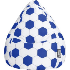 Sitting Point Fankurve XL Football Bean Bag Approx. 220 L Blue / White