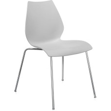Kartell Maui Office Chair, Light Grey, Set of 2