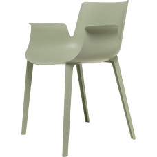 Kartell Piuma Chairs, Green, 54x62x77 cm