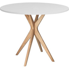 Jubi Round Dining Table 90 cm Grey