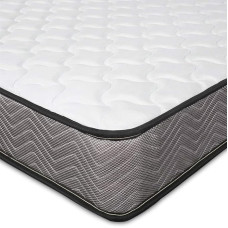 Good Nite 3ft Single Medium Firm Memory Foam Mattress with 3D Breathable Quilted Knitted Fabric Fire Resistant 90 x 190 x 18 cm