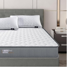 BedStory Spring Mattress, Silver, 135 x 200 x 14 cm