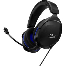 HyperX Cloud Stinger 2 Core Gaming Headset PlayStationile, Over-Ear, 40 mm juht, mürasummutusmikrofon, 3,5 mm pistikupesa, kerge, mugav ja vastupidav peakomplekt, musta värvi