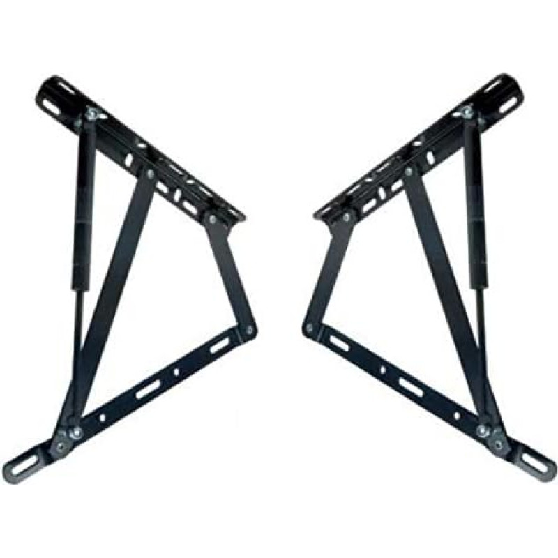 Set of 2 Hinges for Canapés with 900N Springs - Ideal for Canapés with Side Opening of 150cm