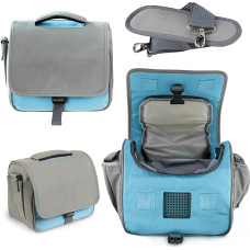 Toniebox Bag for Storing Figures and Tonie Box - Padded Tigerbox Transport Bag (Blue)