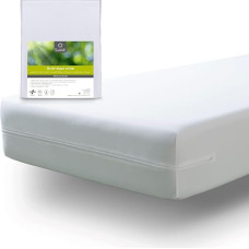 Tural - Waterproof and Breathable Anti-Dust Mite Mattress Cover Set of 2 Size 90 x 190/200 cm Mattress Protector / Mattress Topper