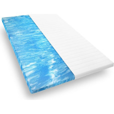 Mister Sandman Gel Topper 180x200, orthopädischer Topper aus Gelschaum für bequemes Liegen, weiche und atmungsaktive Matratzenauflage, Gelschaummatratze Öko-Tex geprüft, Höhe ca 5 cm, Mikrofaserbezug