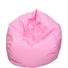Bean Bag Giant Bean Bag Chair, Gamer Bean Bag, Seat for Living Room, Indoor and Outdoor Use, Waterproof Oxford Fabric, Easy to Clean, Durable, Comfortable (without Filler), Light Pink, 80 cm x 9