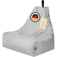 Patchhome Lounge Armchair / Gamer Chair / Bean Bag, Seat Cushion, Suitable for Indoors and Outdoors, Ready Filled, Various Colours, Available in Two Sizes Made in Germany