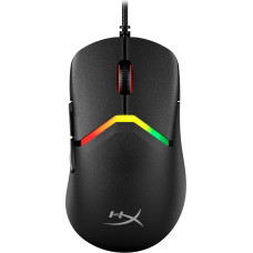 HyperX Pulsefire Saga Gaming Mouse - Modular Gaming Mouse, up to 26,000 DPI, 8K Polling Rate, Optical Switches, RGB Lighting, Lightweight 69g, Compatible with PC, PS5 & Xbox, Black