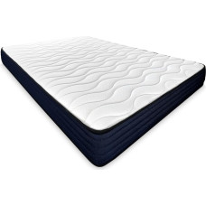 mattfy - Kloe Viscoelastic Reversible Mattress 150 x 190 cm Firm and Comfort for Winter/Summer Height 23 cm