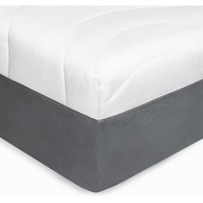 Mister Sandman Matratze 80x200, Kaltschaummatratze, Ergonomische Matratze, Kaltschaummatratze H3, 7 Zonen, Matratze fest, 13 cm hoch, Geeignet als Gästematratze, Versand als Rollmatratze