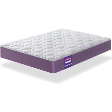 Todocama Airsoft Memory Foam Mattress with Breathable Aloe Vera Fabric, Height ± 21 cm, Anti-Dust Mite and Bacteria Treatment, 90 x 190 cm