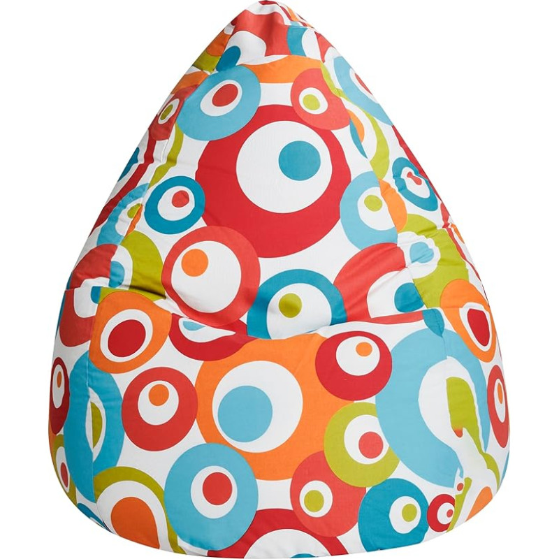 Malibu Large Beanbag Chair approx. 220 litres turquoise