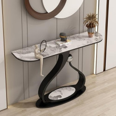 Konsolen-Sofa-Tisch, moderner Flur und Eingangsbereich, Akzentstück für moderne Wohnkultur