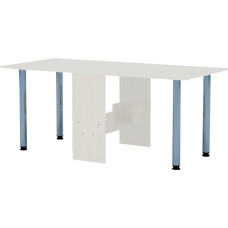 Rodnik Dining Table 174 x 80 x 75 cm – Fold-Out – White – Folding Table – Office Table – Functional Table