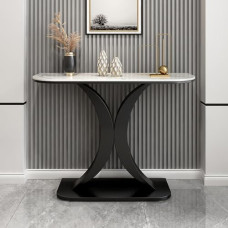 Modern Console Sofa Table, Sturdy Frame & Easy Assembly, Space Saving Entrance Solution for Living Room, Hallway