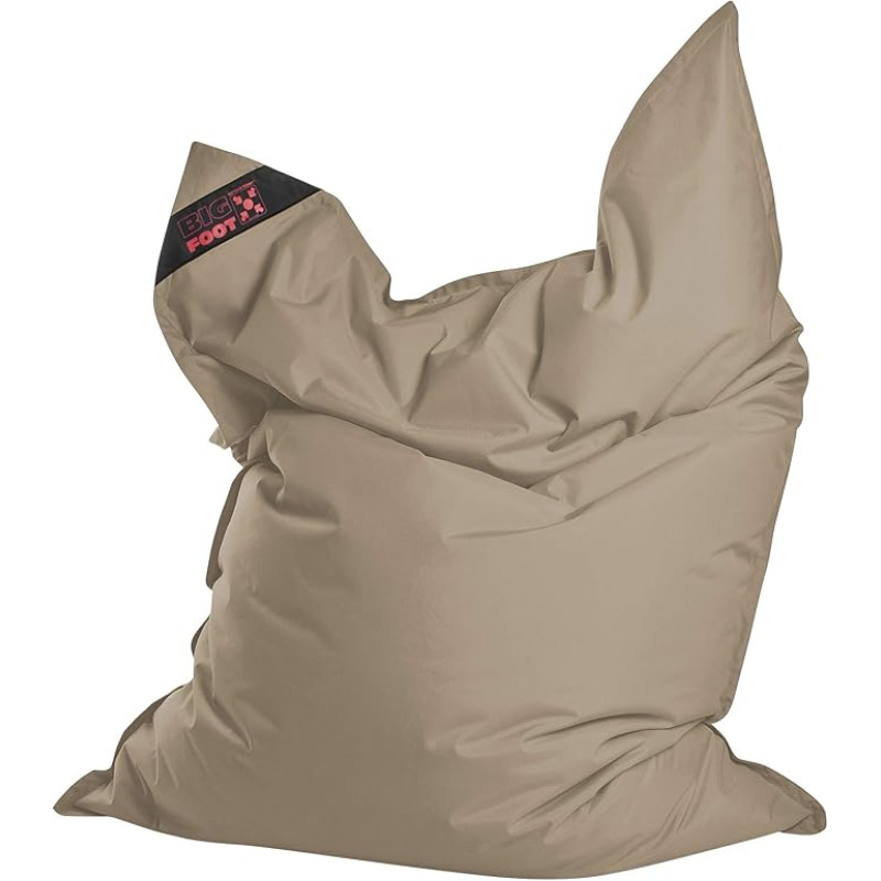 Magma-Heimtex Scuba Big Foot Bean Bag in Khaki