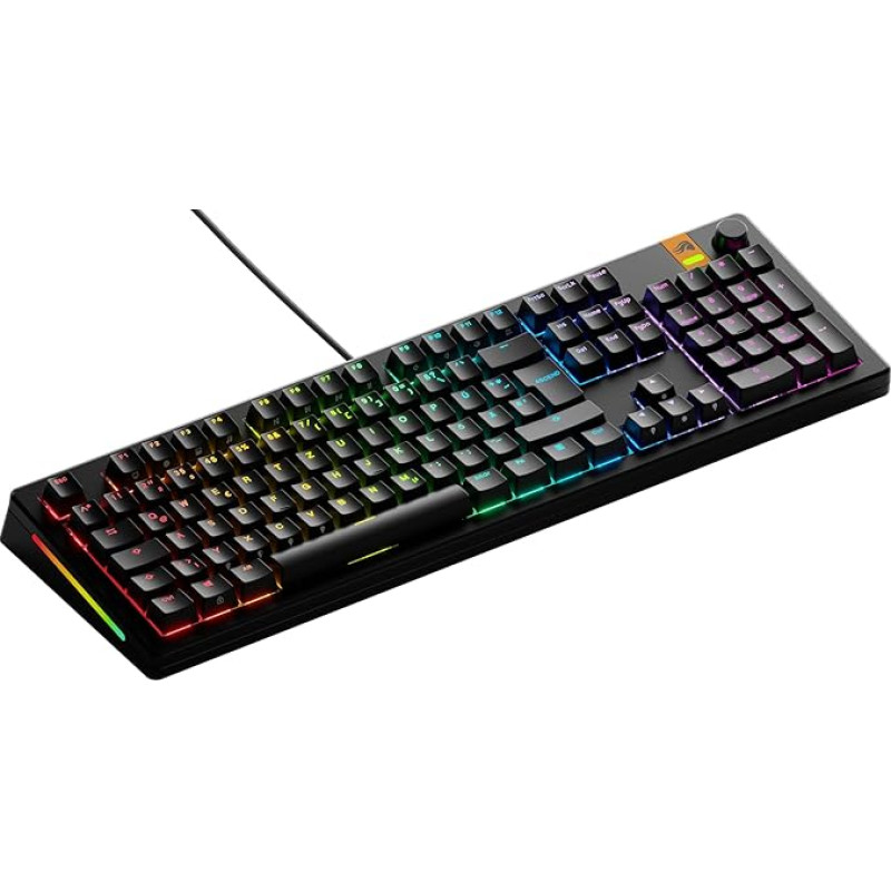 Glorious Gaming GMMK 3 HE: Keyboard with Rapid Trigger, 8K Retrieval Rate, MX/HE Switch, Hot-Swap 100% Keyboard, Modular Sealing System, Doubleshot PBT Keycaps, German QWERTZ - Black