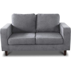 Kera 2-Seater Sofa - Velour Fabric, Wooden Feet, Couch, 2 Seater Sofa Set, Office, Living Room