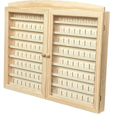 Collector's Display Case Thimbles For 144 Thimbles To Paint In Wood Measures (Wide/Bottom/High): 60 * 6 * 54 cm