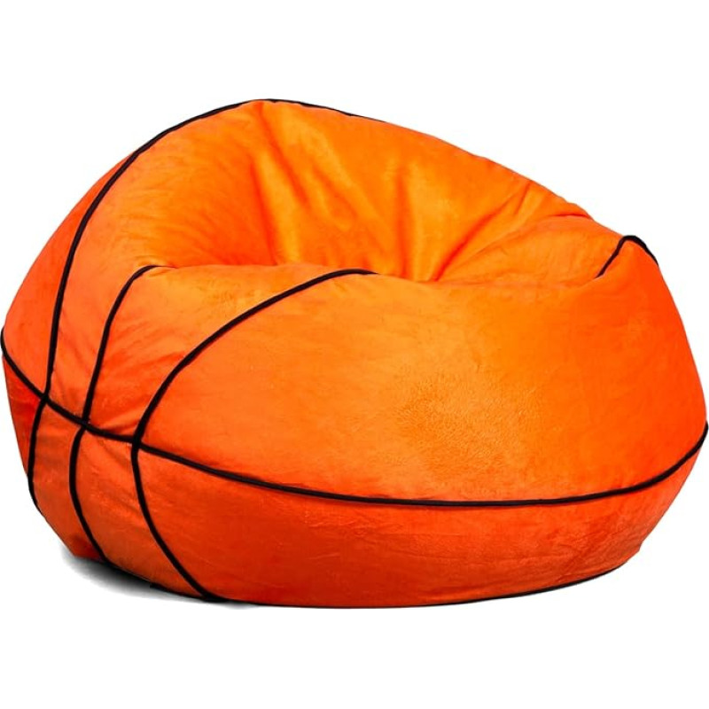 Big Joe Sports Ball Bean Bag Basketball Plush Soft Polyester 0.8M
