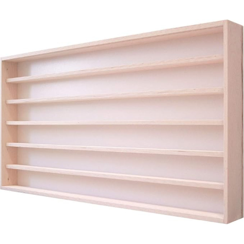 Alsino V-14a Railway Model Railway Display Box Hanging Display Case Track H0 115 cm x 58 cm x 8.5 cm