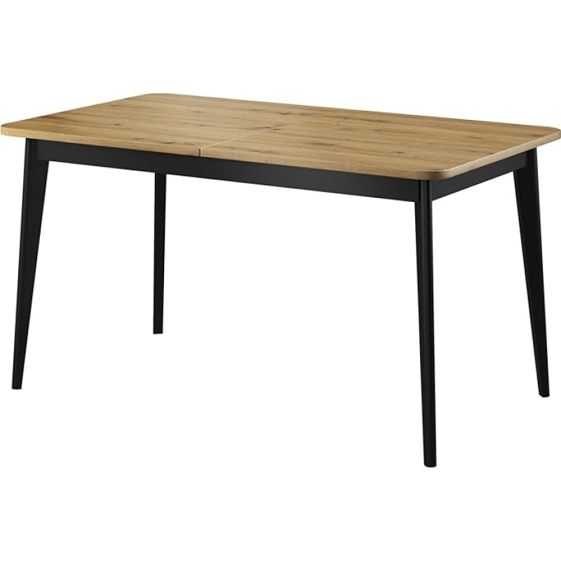Furniture24 Nordi Extendable Dining Table 140-180 cm (Artisan Oak)