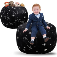 Sitzsack mit Aufbewahrung: