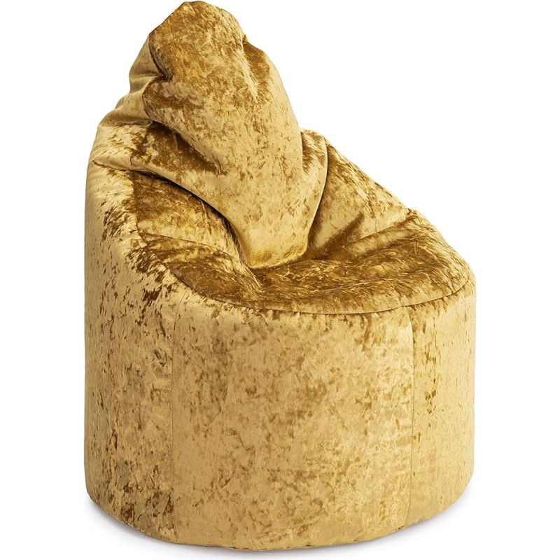 HIPPO Bean Bag Chair Jumbo Cord 'The Rhino' Gaming Lounger Indoor Living Room Ergonomic Design for Hours of Relaxation (Chartreuse)