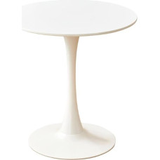 Modern Casual Negotiating Table Round Table Tulip White Coffee Milk Tea Shop Dining Table Nordic Balcony Small Round Table and Chairs (Size : 70cm)