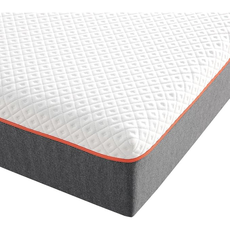Good Nite Memory Foam Mattress, 90 x 190 x 16 cm, Breathable, Skin-friendly, Soft and Durable, Oeko-Tex Fabric, Medium Firm, Single 90 x 190 x 16 cm